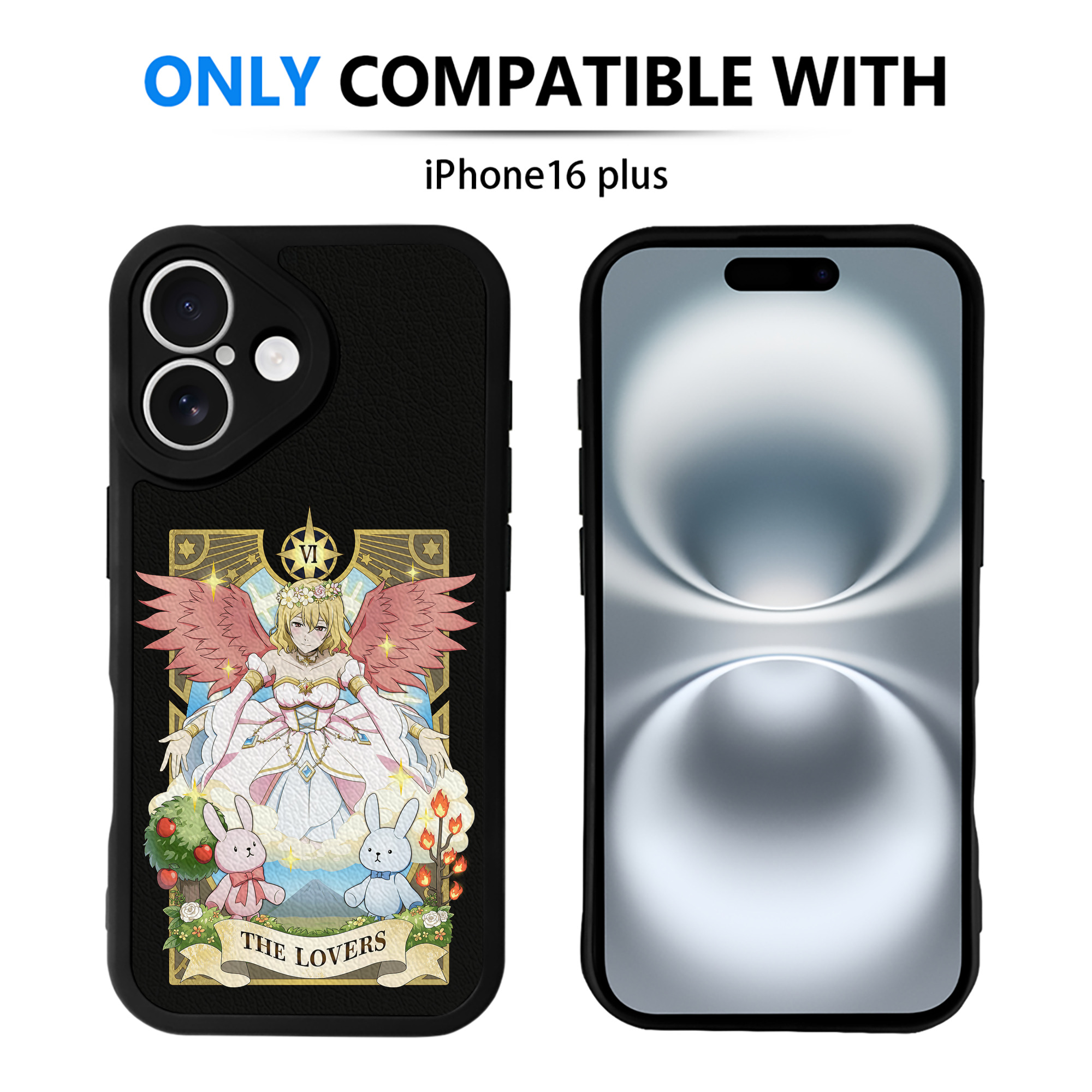 （画像用） 文豪ストレイドッグス Bungo Stray Dogs 【iPhone 16シリーズ対応】シリコンスマホケース（レザー調） 材質：シリコン
